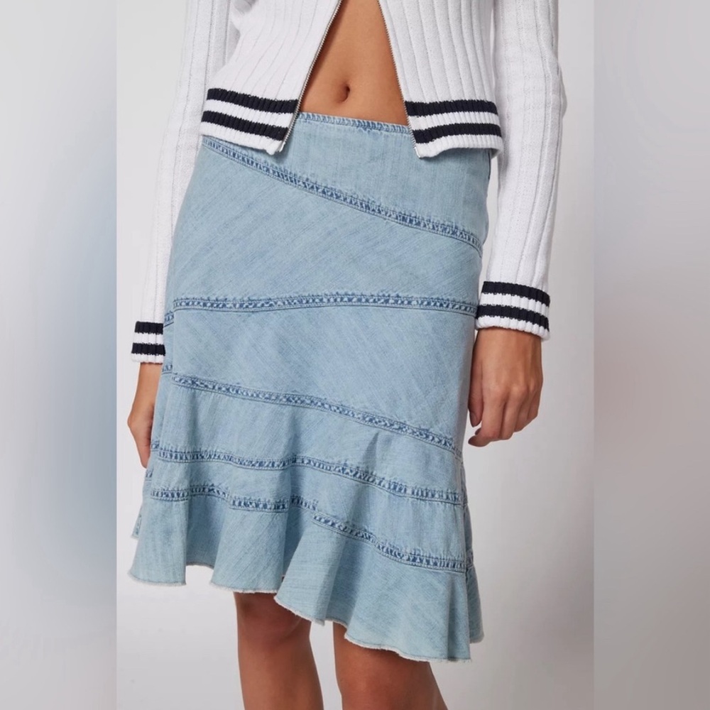 Urban Outfitters Millie Fluted Denim